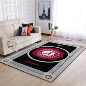 Alabama Crimson Tide Area Rugs Ncaa Team Logo 20030375