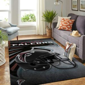 Atlanta Falcons Nfl Area Rugs Team Helmet Sports