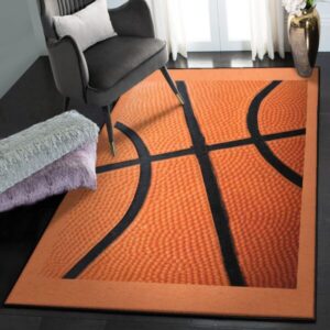 Basketball Hoop Large Area Rugs, Basketball Rug