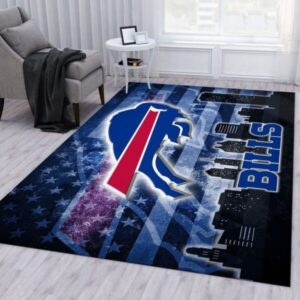 Buffalo Bills Banner Nfl 40 Area Rug And