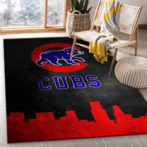 Chicago Cubs Mlb 14 Area Rug And