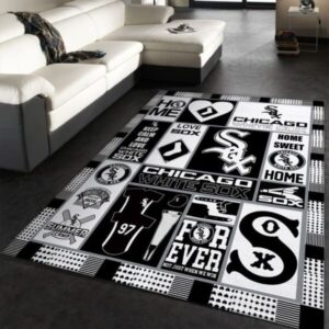 Chicago White Sox Mlb 12 Area Rug And