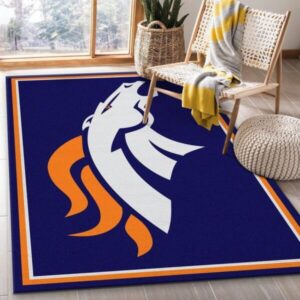 Denver Broncos Nfl 23 Area Rug And