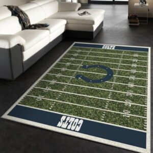 Indianapolis Colts Nfl 12 Area Rug And