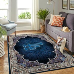 Los Angeles Dodgers Area Rug Mlb Baseball Team Logo V723