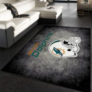 Miami Dolphins Nfl 7 Area Rug And