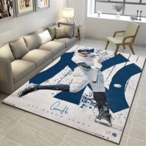 New York Yankees Mlb Baseball 23 Area Rug And