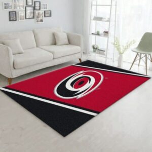 Nhl Spirit Carolina Hurricanes Area Rug And