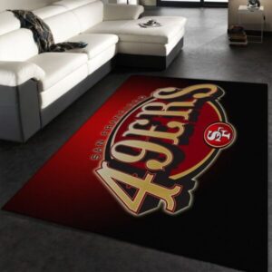 San Francisco 49Ers Nfl 33 Area Rug And
