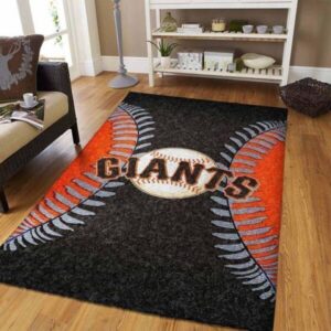 San Francisco Giants Area Rug Mlb Baseball Team Logo V1082