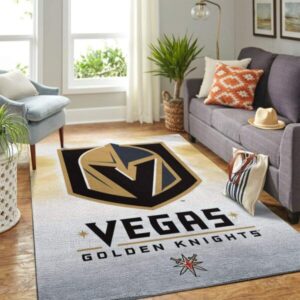 Vegas Golden Knights Nhl Area Rugs Team Logo Sports