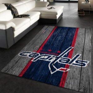 Washington Capitals Nhl 1 Area Rug And